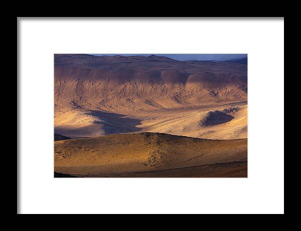 Chile Framed Print featuring the photograph The Atacama desert by Andy Myatt