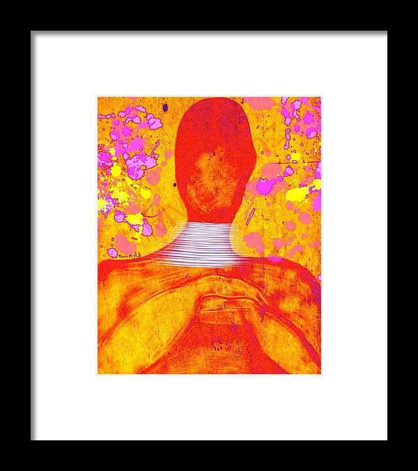 Aura Framed Print featuring the digital art The Aura by Romaine Head