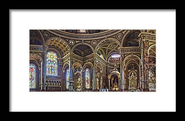 Basilica Framed Print featuring the photograph The Basilica of St. Josaphat by Daniel George