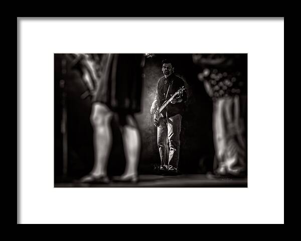 Bass Framed Print featuring the photograph The Bassist by Bob Orsillo