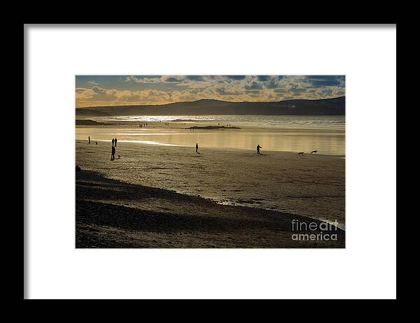 Mounts Bay Framed Print featuring the photograph The Beach at Mounts Bay by Louise Heusinkveld
