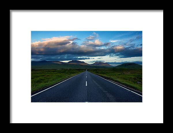 Glen Coe Framed Print featuring the photograph The best drive...ever... by Stephen Taylor