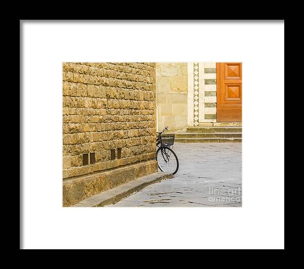 Bicycle Framed Print featuring the photograph The Bicycle by Elizabeth M