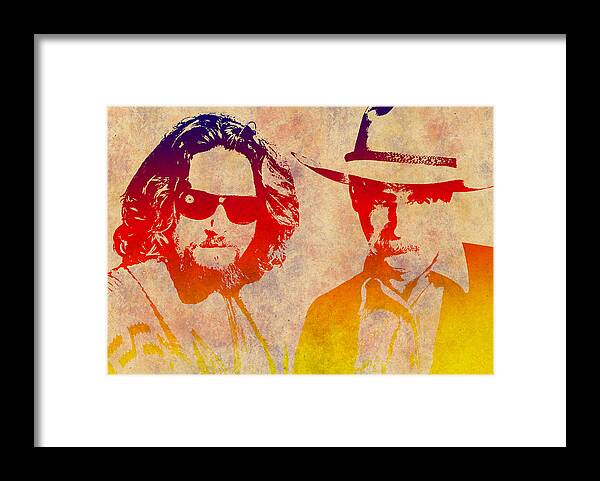 Jeff Bridges Framed Print featuring the photograph The Big Lebowski by Chris Smith