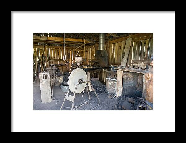 Jackson's Mill Framed Print featuring the photograph The Blacksmith Shop by Mary Almond