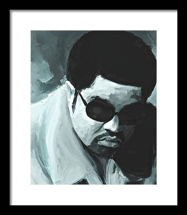 Hip Hop Framed Print featuring the digital art The BonDidly by Howard Barry