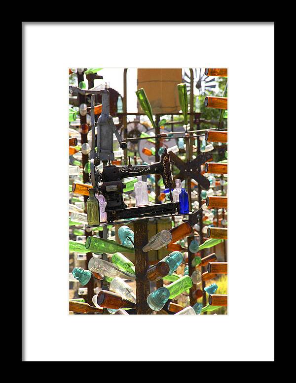 Southwest Framed Print featuring the photograph The Bottle Tree Ranch by Mike McGlothlen