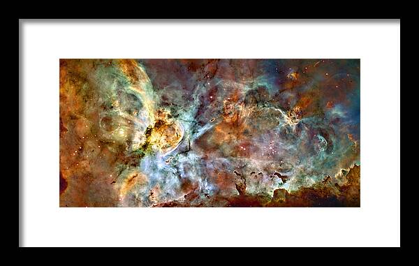  Carina Framed Print featuring the photograph The Carina Nebula by Ricky Barnard