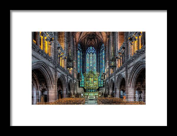 British Framed Print featuring the photograph The Chapel by Adrian Evans