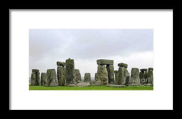 Stonehenge Framed Print featuring the photograph The Circle by Denise Railey