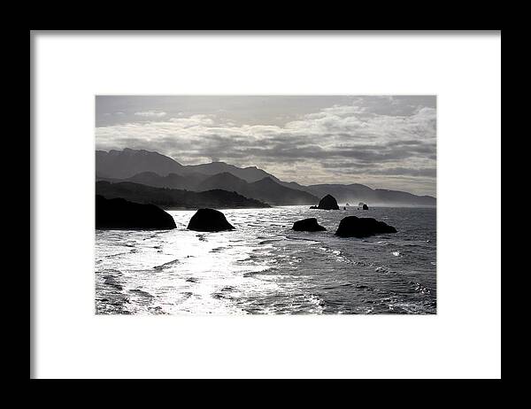 Oregon Framed Print featuring the photograph The Coast by Steve Parr