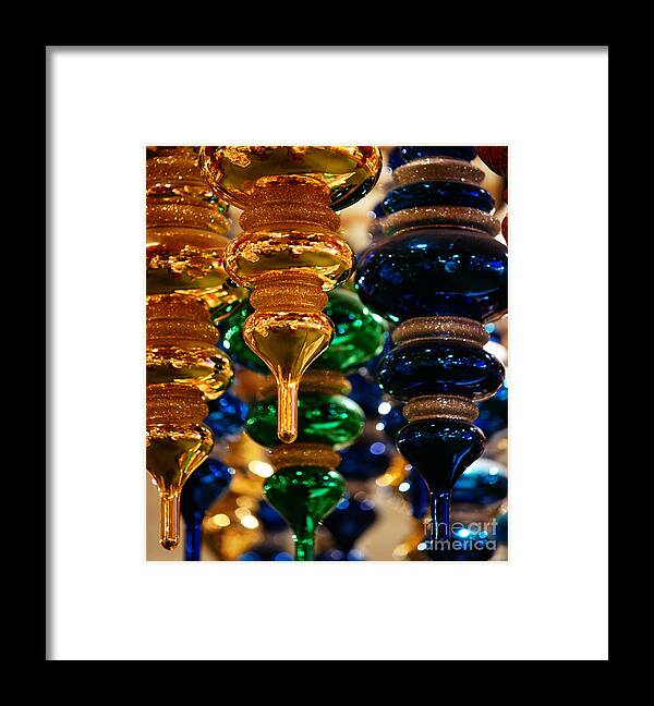 Christmas Framed Print featuring the photograph The Colors of Christmas by Linda Shafer