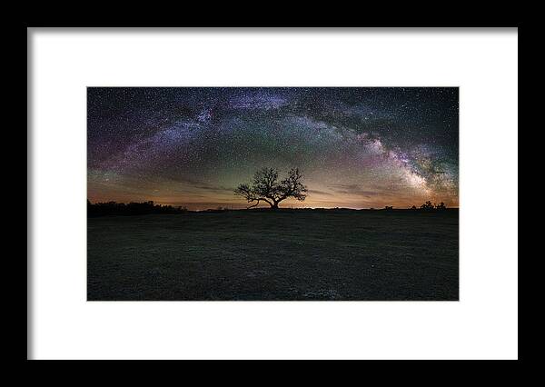 Cosmos Framed Print featuring the photograph The Cosmic Key by Aaron J Groen