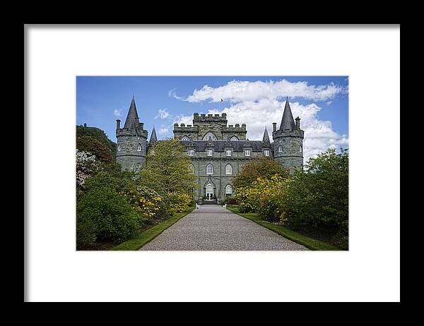 Travel Framed Print featuring the photograph The Country House by Lucinda Walter