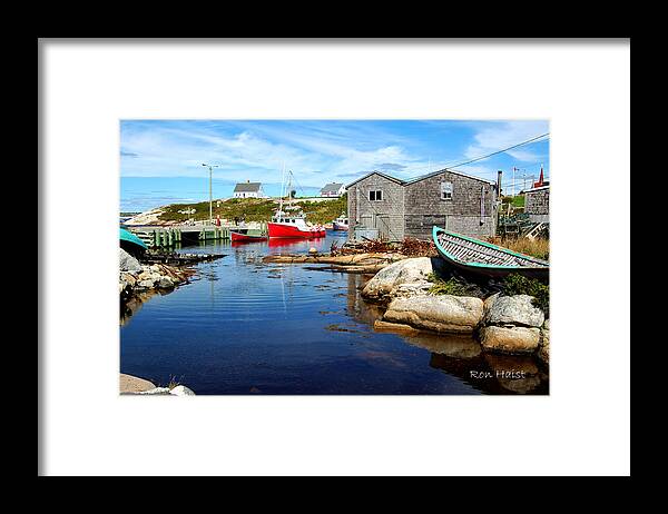 Cove Framed Print featuring the photograph The Cove 2 by Ron Haist