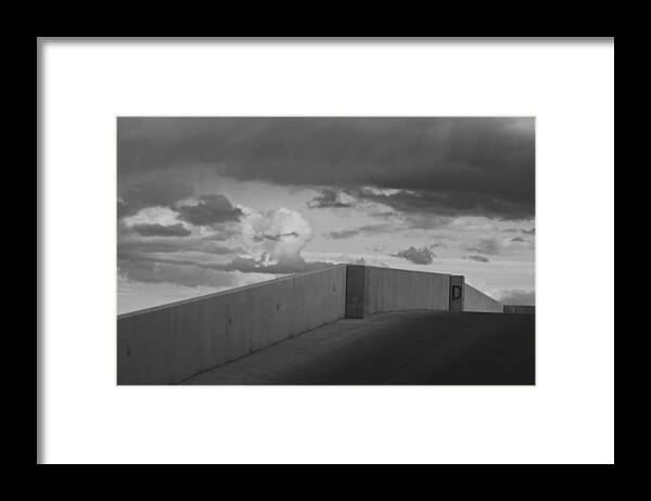 Abstract Framed Print featuring the photograph The D Ramp by Kevin Duke
