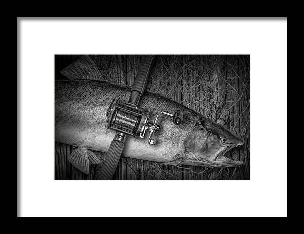 Fishing Framed Print featuring the photograph The Day's Catch by Randall Nyhof