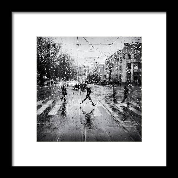 Serbia Framed Print featuring the photograph The Decisive Leap by Costas Economou