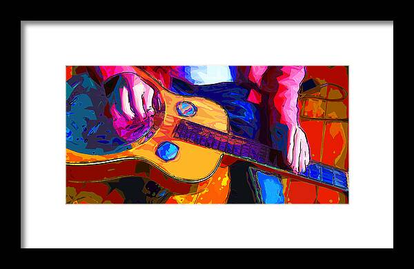 Dobro Framed Print featuring the photograph The Dobro Player by C H Apperson