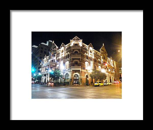 Drake Framed Print featuring the photograph The Drake Hotel of Austin by The GYPSY