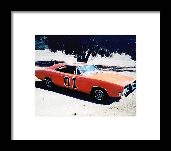 The Dukes Of Hazzard Framed Print featuring the photograph The Dukes of Hazzard by Silver Screen