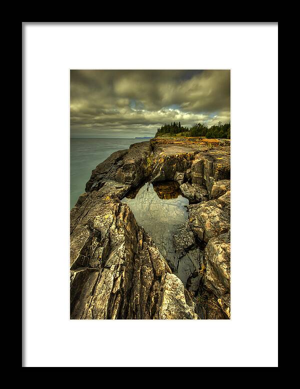 Bay Framed Print featuring the photograph The Edge by Jakub Sisak