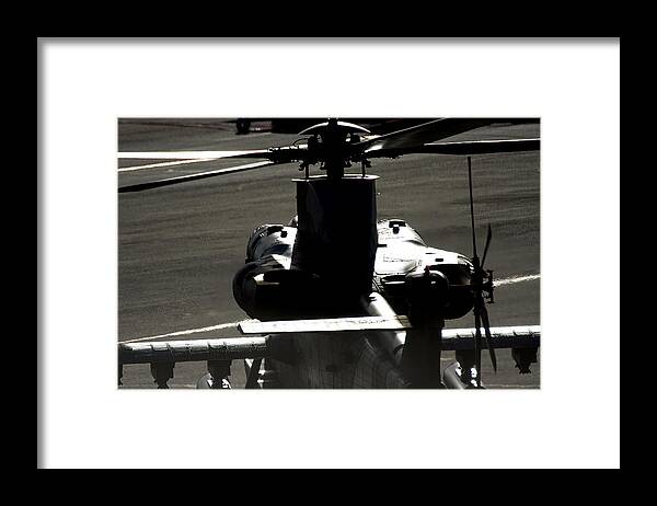Atlas Rooivalk Framed Print featuring the photograph The Engine of a Beast by Paul Job