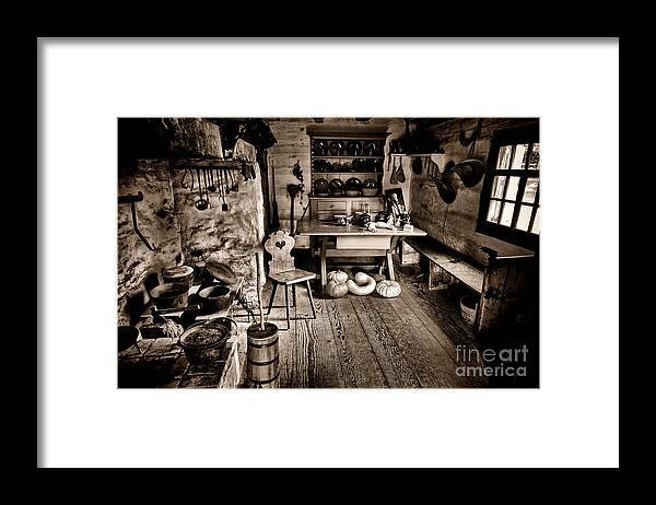 Farmstead Framed Print featuring the photograph The Farmstead by Olivier Le Queinec