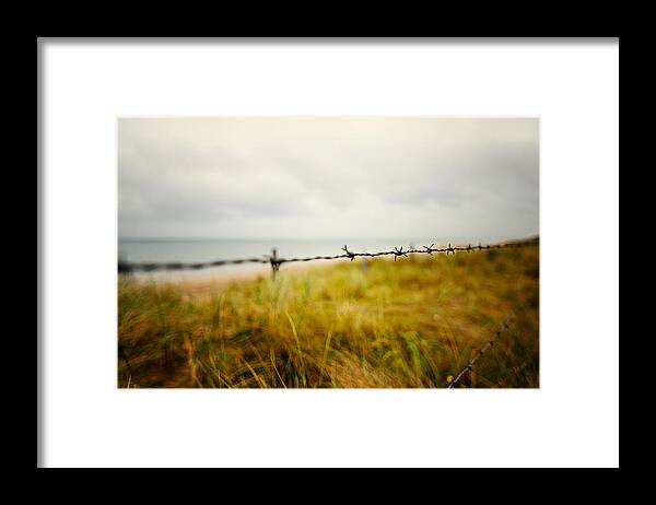 Fence Framed Print featuring the photograph The Fence by Ryan Wyckoff