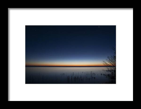 Dawn Framed Print featuring the photograph The First Light of Dawn by Scott Norris