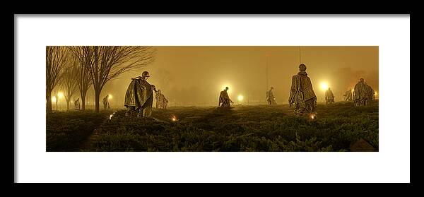 Metro Framed Print featuring the photograph The Fog Of War #1 by Metro DC Photography