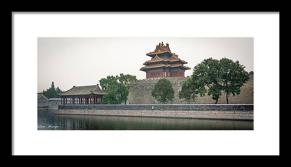 Forbidden City Framed Print featuring the photograph The Forbidden City by Andrew Matwijec