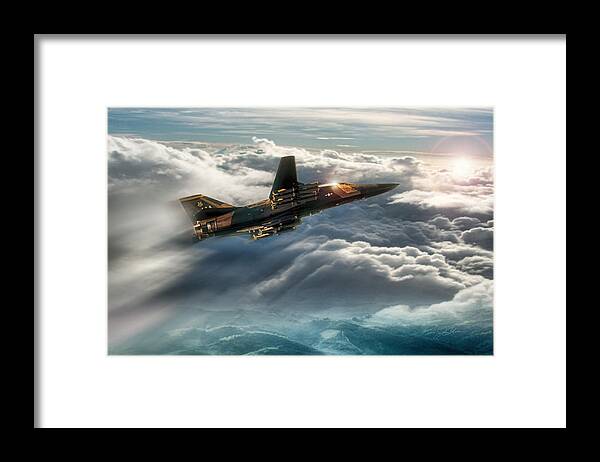 General Dynamics Framed Print featuring the digital art The Force Of One by Peter Chilelli