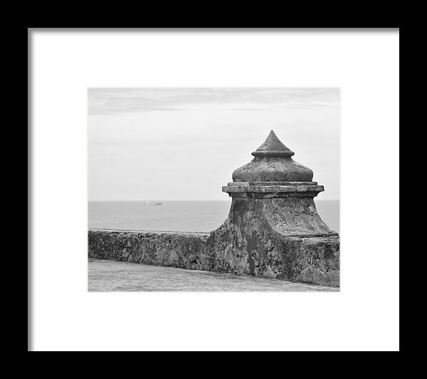 Fort Framed Print featuring the photograph The Fort by Judy Salcedo