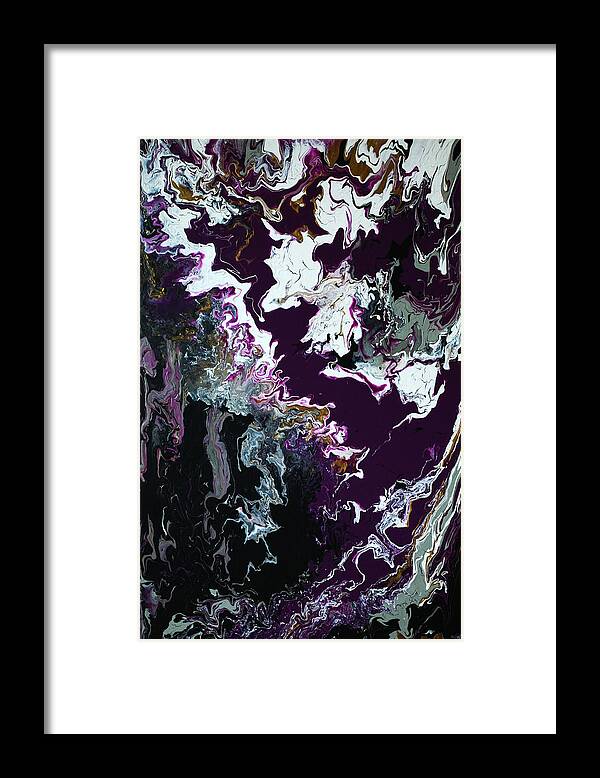 Abstract Framed Print featuring the painting The Free Spirit 4 by Sonali Kukreja