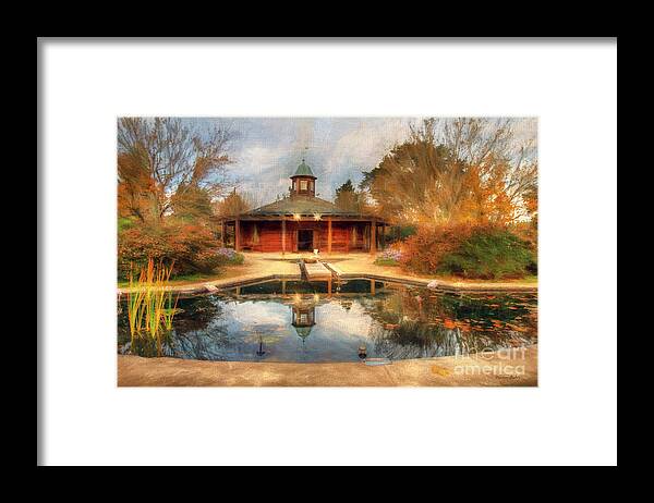 Bernheim Forest Framed Print featuring the photograph The Garden Pavilion by Darren Fisher