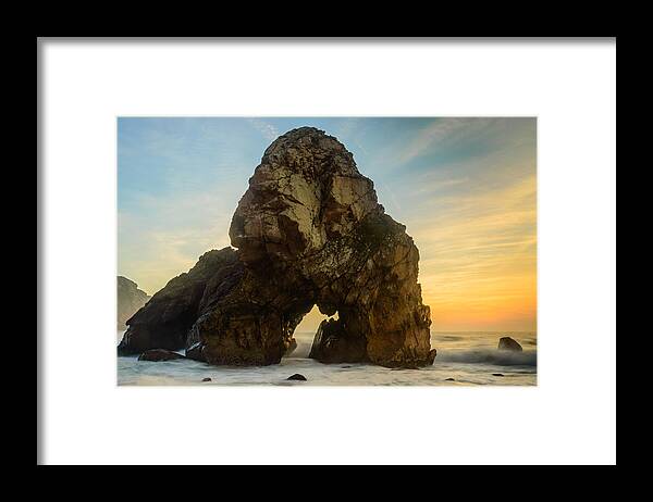 Rock Framed Print featuring the photograph The Giant Of The Seas I by Marco Oliveira