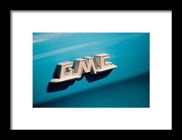Automotive Framed Print featuring the photograph The GMC by Melinda Ledsome