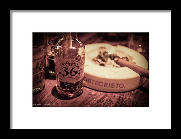 Cigar Framed Print featuring the photograph The Good Stuff by Ross Henton