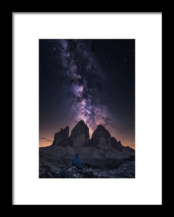 Dolomites Framed Print featuring the photograph The Greatest Show On Earth by Carlos F. Turienzo