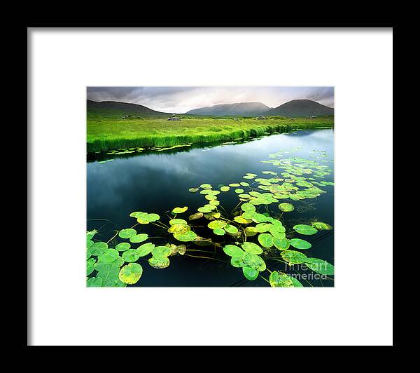 Ahalia Framed Print featuring the photograph The Green of Our Land by Edmund Nagele FRPS