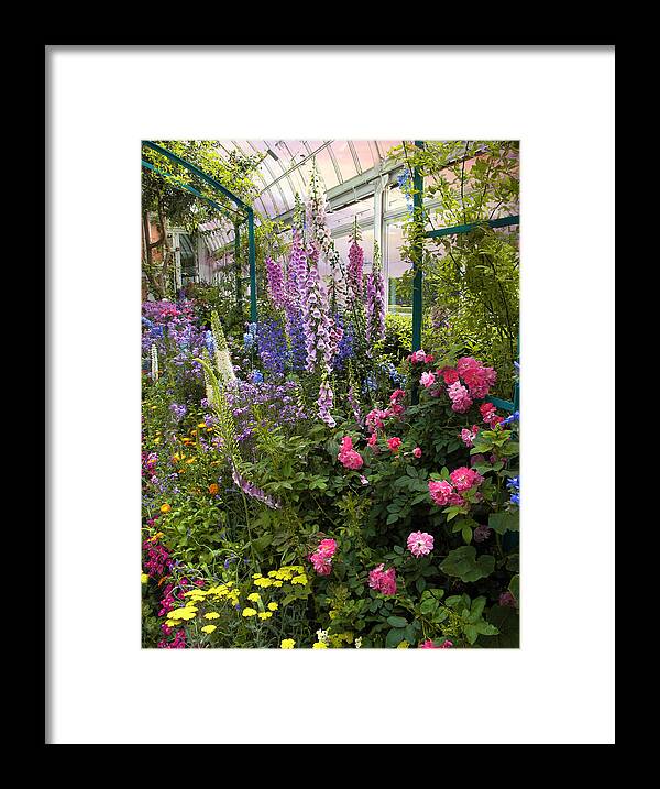Spring Framed Print featuring the photograph The Greenhouse by Jessica Jenney