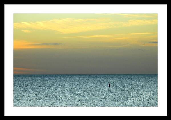 Gulf Breeze Framed Print featuring the photograph The Gulf of Mexico by Anthony Wilkening