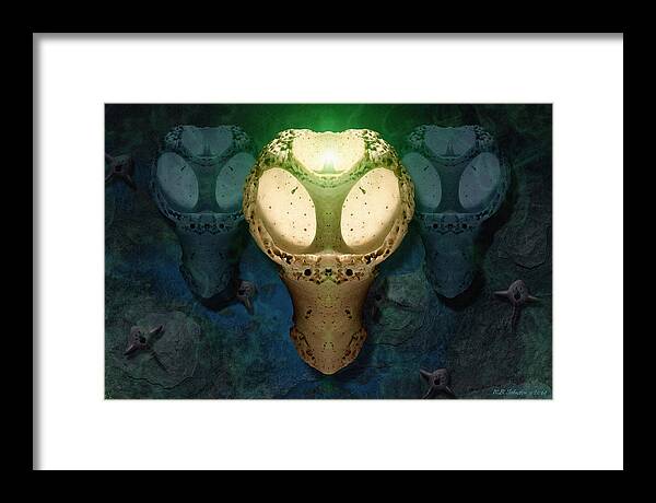 Alien Framed Print featuring the photograph The Haunting by WB Johnston