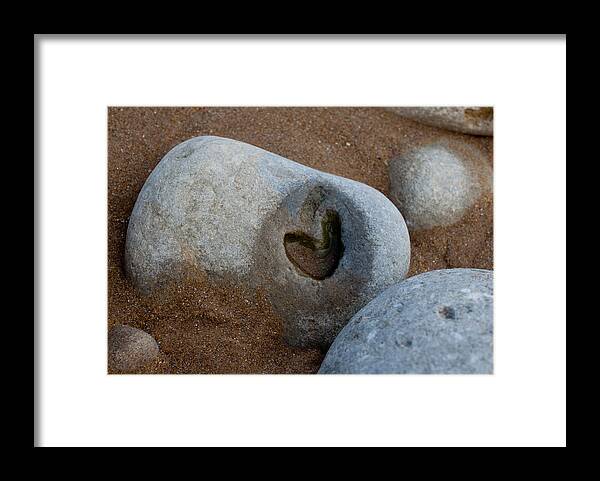 Heart Framed Print featuring the photograph The Heart of Omaha Beach by John Daly
