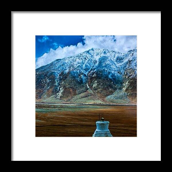 Beautiful Framed Print featuring the photograph The Himalayas by Aleck Cartwright