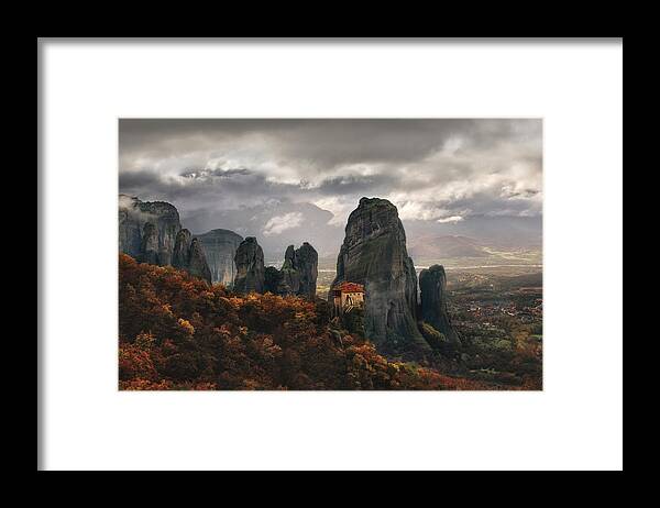House Framed Print featuring the photograph The Holy Rocks by 
