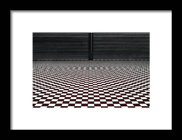 Floor Framed Print featuring the photograph The Hypnotic Floor by Gilbert Claes