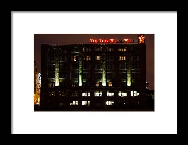 The Iron Horse Hotel Framed Print featuring the photograph The Iron Horse Hotel by Susan McMenamin