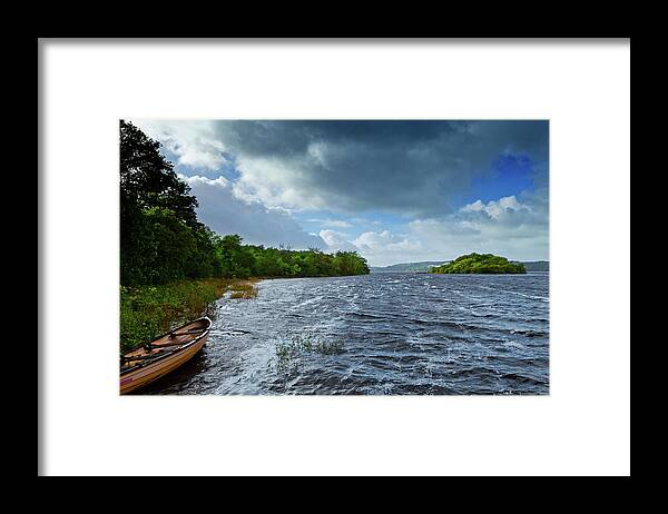 Photography Framed Print featuring the photograph The Isle Of Inishfree...i Will Arise by Panoramic Images